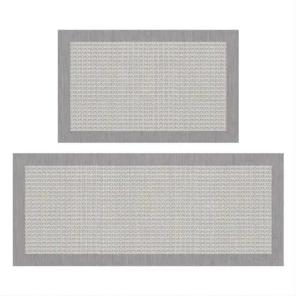 2-Pack Durable Kitchen Floor Mats, Non-Slip & Waterproof
