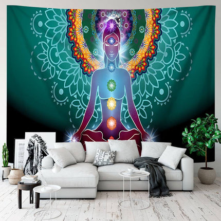 New Yoga Meditation Tapestry for Sofa or Wall Decor