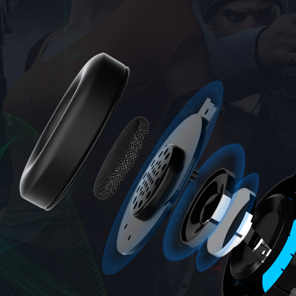 SL-200 Gaming Headset with Heavy Bass Over-Ear Design