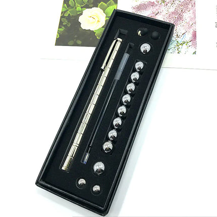 Magnetic Polar Pen Set - Creative Metal Water-Based Pens