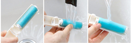 Colorful lint roller and dust remover brush for pet hair and lint removal