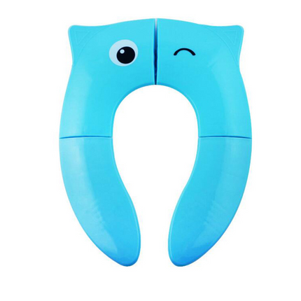 Owl-Shaped Folding Toilet Seat