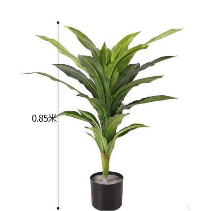 European Style Faux Traveler's Banana Tree Décor