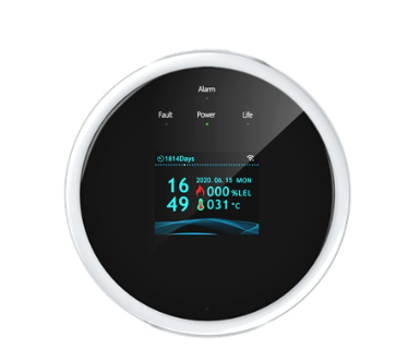Home Creative Simple Smart Gas Alarm for wireless gas leak detection, ceiling installation, easy to use and safe