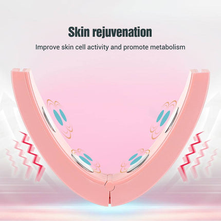 Microcurrent Face Lifting Massager for Skin Rejuvenation