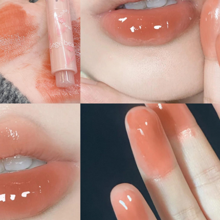 Flower Love Jelly Mirror Lipstick - Waterproof & Moisturizing