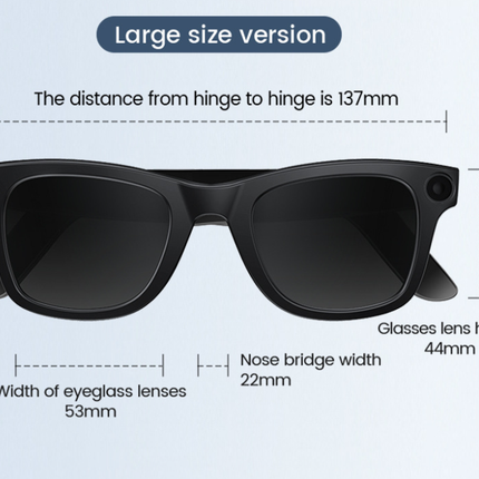 AI Camera Smart Glasses