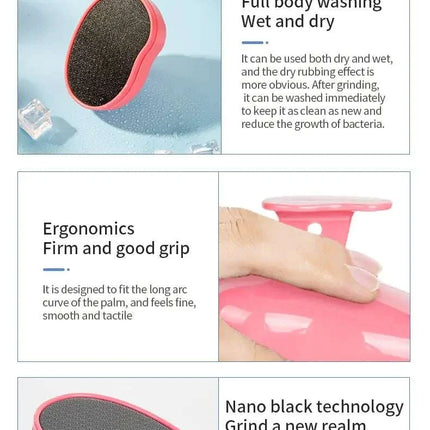 Crystal Nano Glass Hair Remover featuring vibrant grindstone-shaped head for painless, reusable hair removal