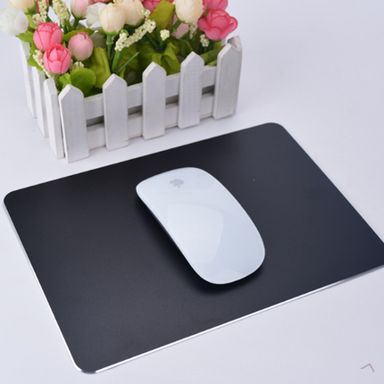 Customizable Aluminum Alloy Mouse Pad with Laser Logo