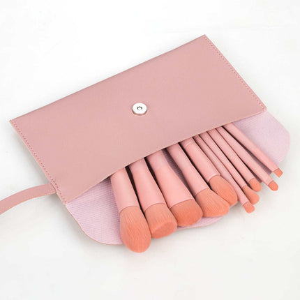 10-Piece Makeup Brush Set with Beauty Tools