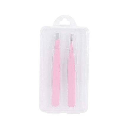 Stainless Steel Tweezers Set for Beauty and Grooming