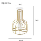 Metal Vase + Test Tube