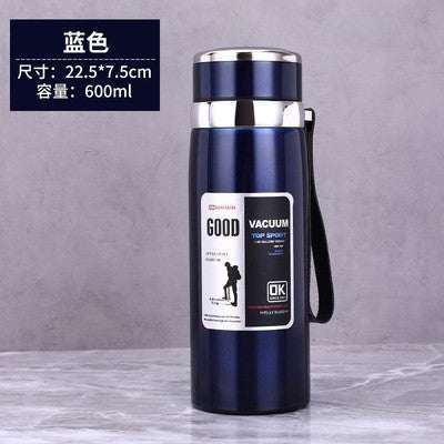 Stainless Steel Insulated Tea Cup 1000ml for outdoors with vacuum insulation and leak-proof lid