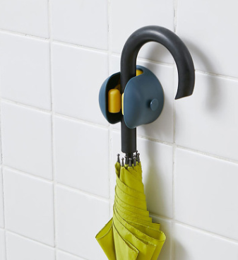 Mop Holder and Hook for Bathroom and Cleaning Tools