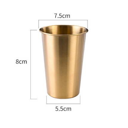 Stainless Steel Single Layer Handy Drinking Cup