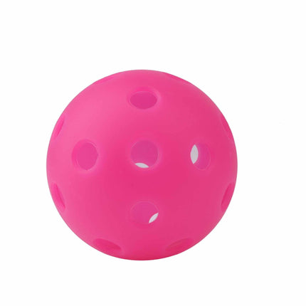 Outdoor Pickleball Set with 12 40-hole and 12 26-hole durable polypropylene balls for indoor and outdoor play