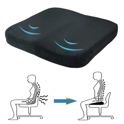 Memory Foam Seat Cushion with Slow Rebound (Chair Pad)
