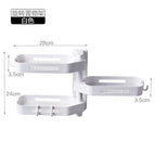 Rotating drain White