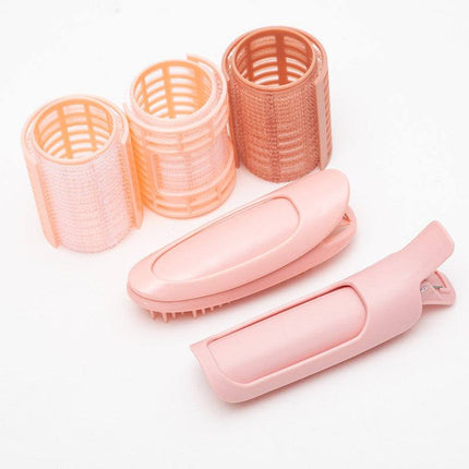 Pink Korean Style Hair Root Volumizing Clip for adding volume to bangs and roots