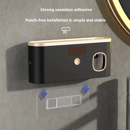 Wall-Mounted USB UV Toothbrush Sterilizer