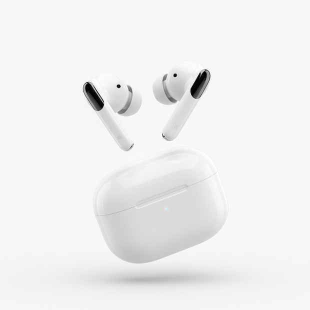 <h4><strong>New in</strong></h4><h1>Earbuds</h1>